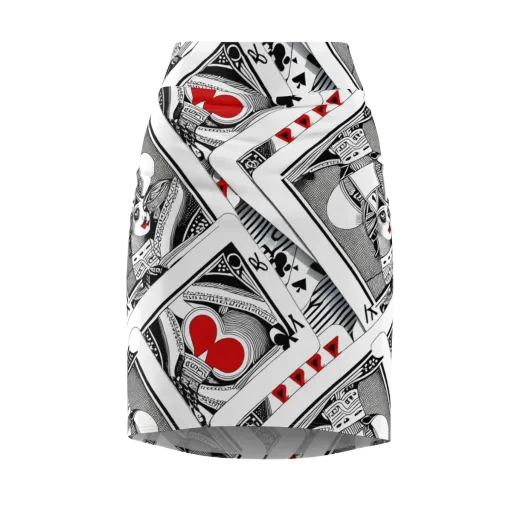 Fashion Print, By Carl Rahl on a Pencil Skirt