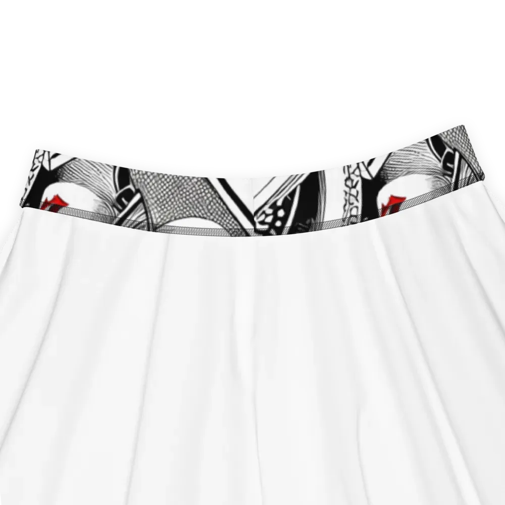 Fashion Print, By Carl Rahl on Skater Skirt — Product details