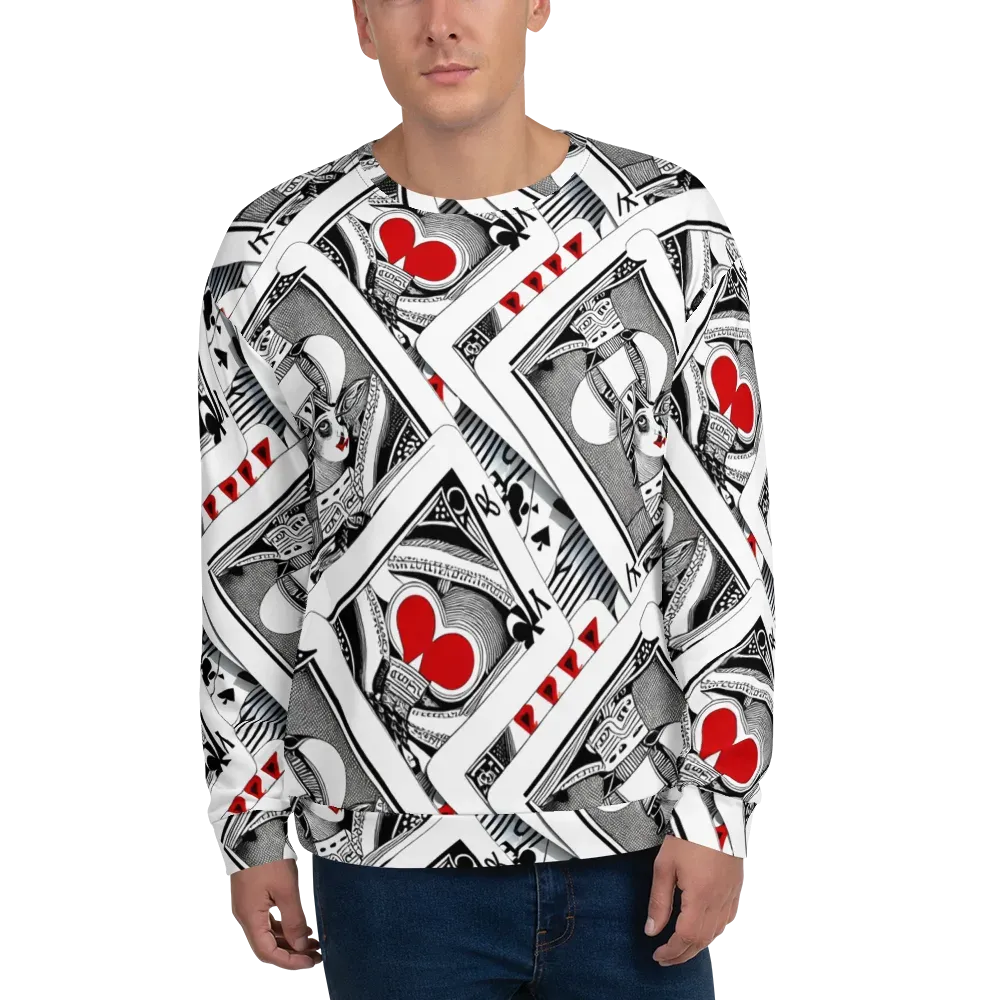 Fashion Print, By Carl Rahl on Sweatshirt — Front
