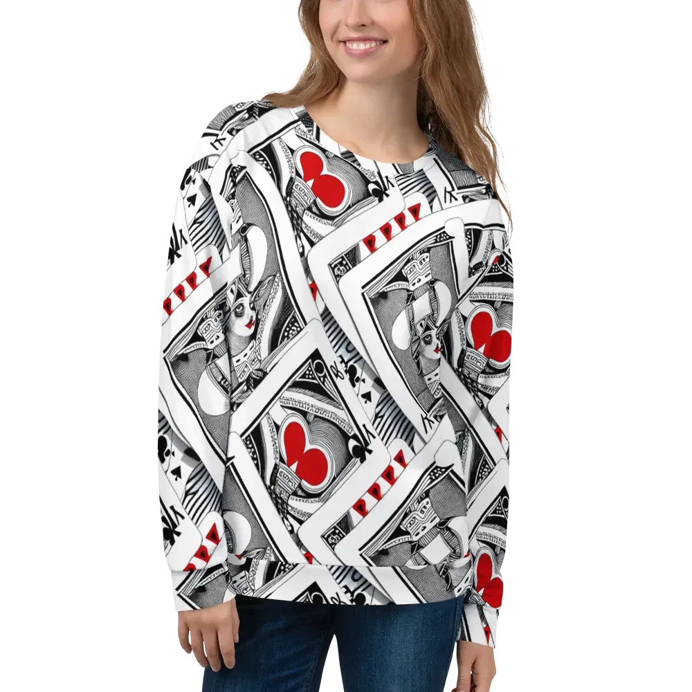Fashion Print, By Carl Rahl on Sweatshirt — Front