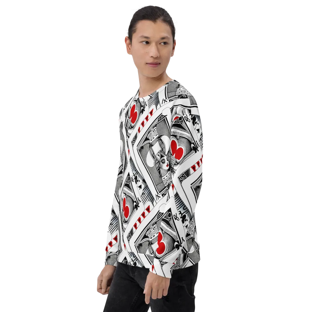 Fashion Print, By Carl Rahl on Sweatshirt — Left Front