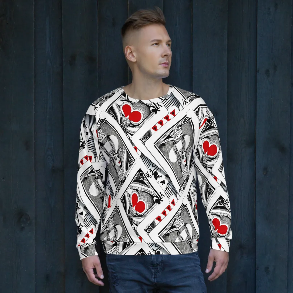 Fashion Print, By Carl Rahl on Sweatshirt — Front