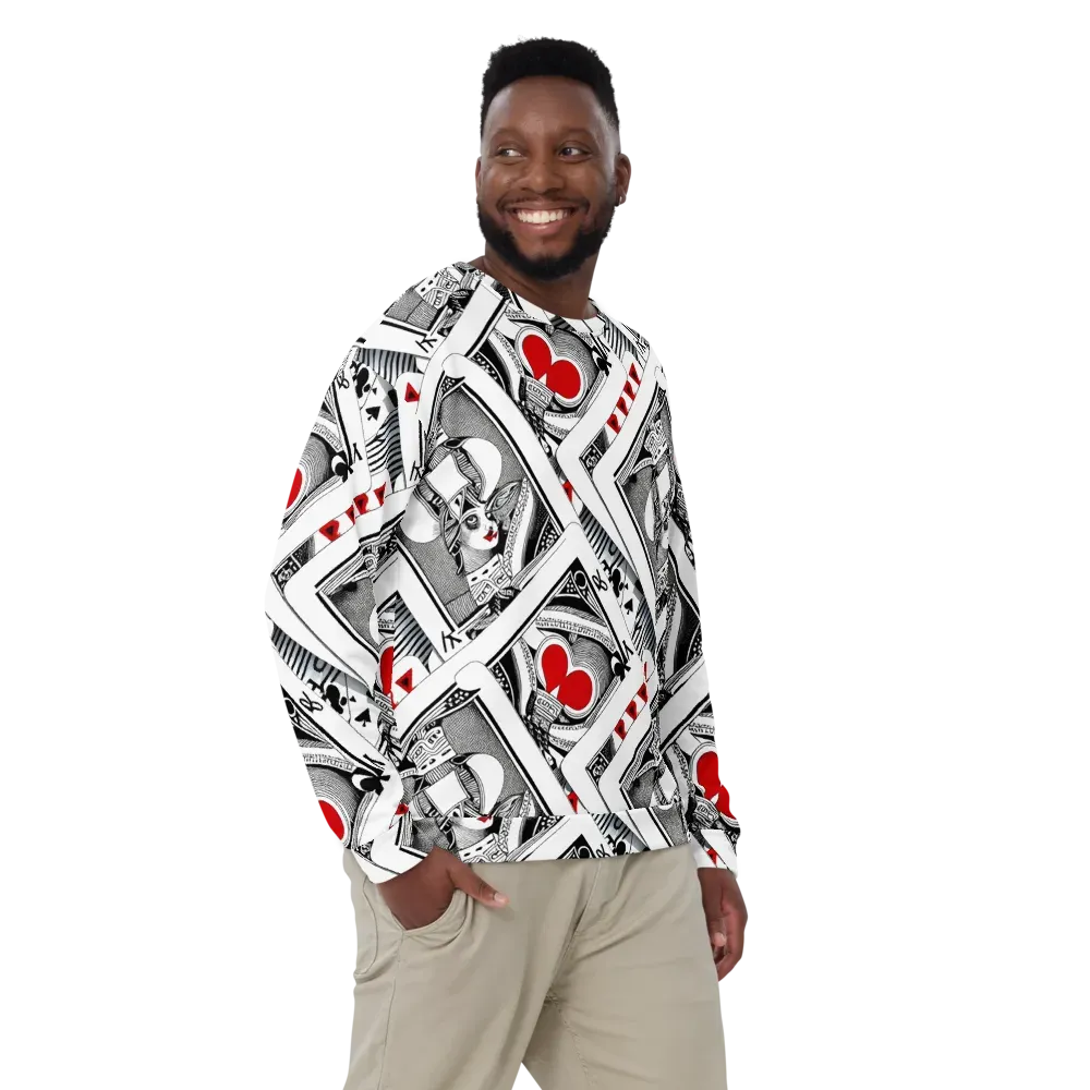 Fashion Print, By Carl Rahl on Sweatshirt — Front