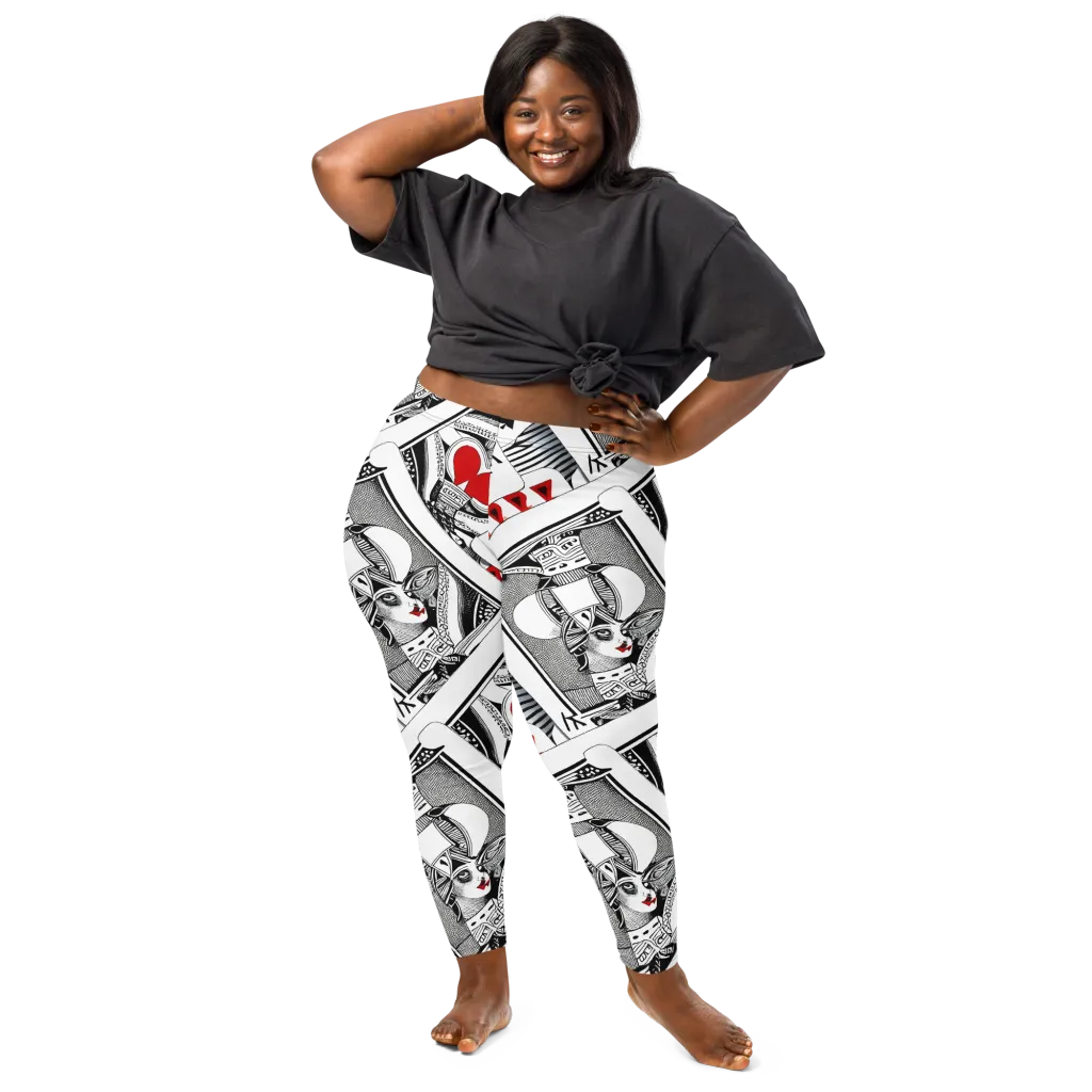 Fashion Print, By Carl Rahl on Leggings — Front