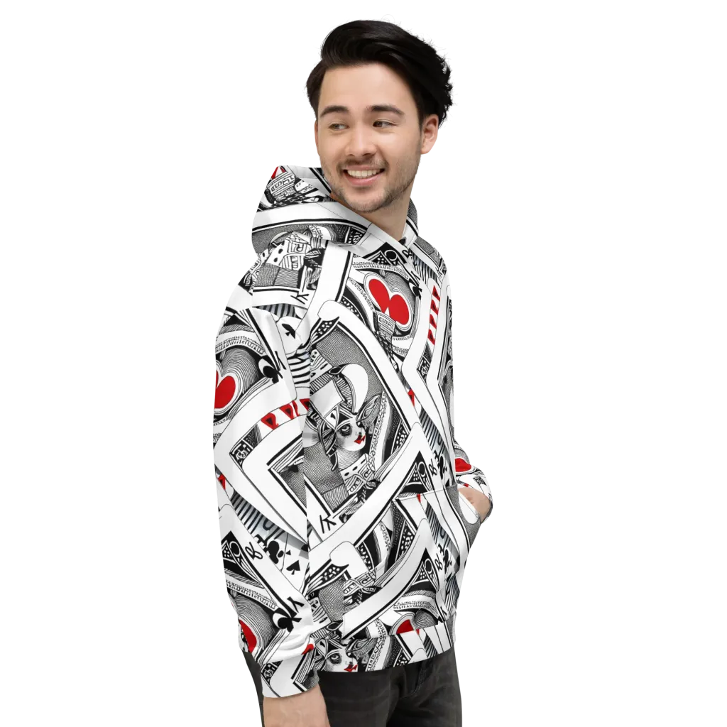Fashion Print, By Carl Rahl on Hoodie — Right