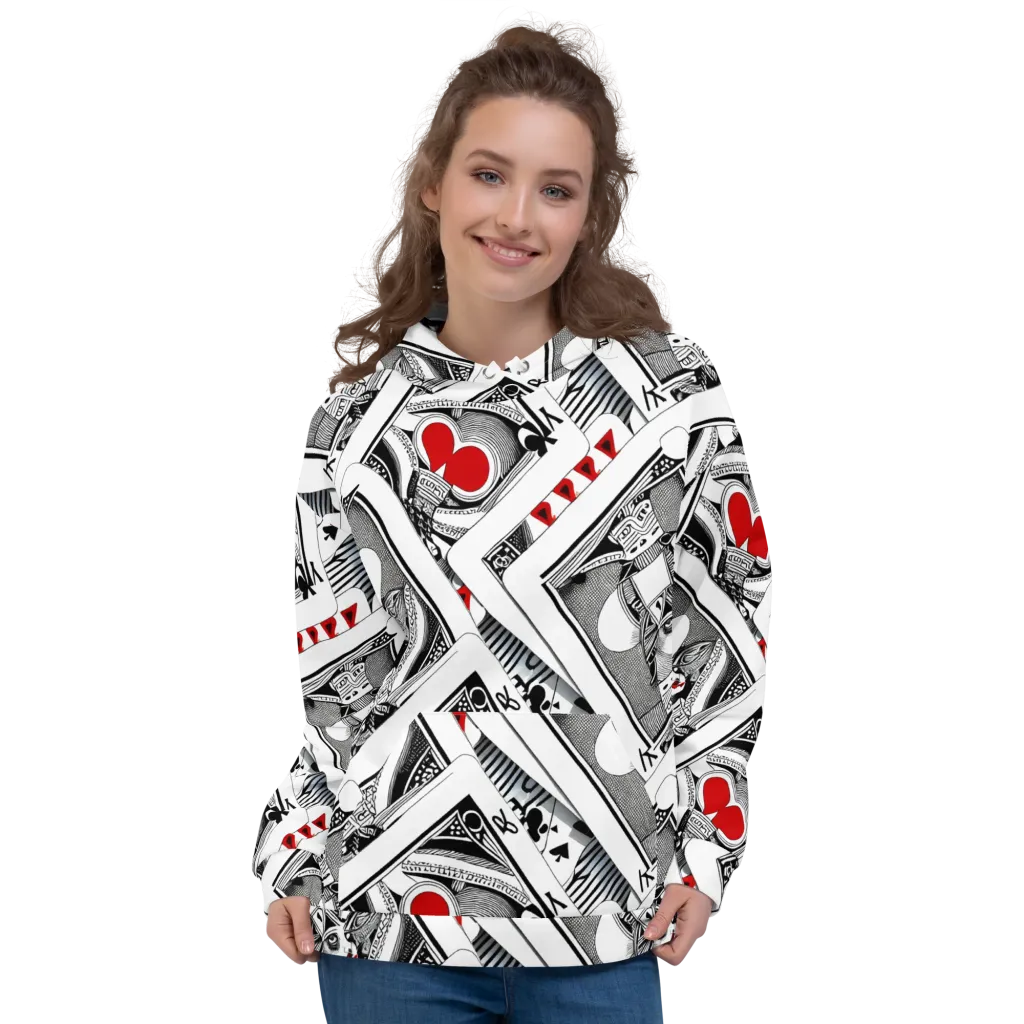 Fashion Print, By Carl Rahl on Hoodie — Front