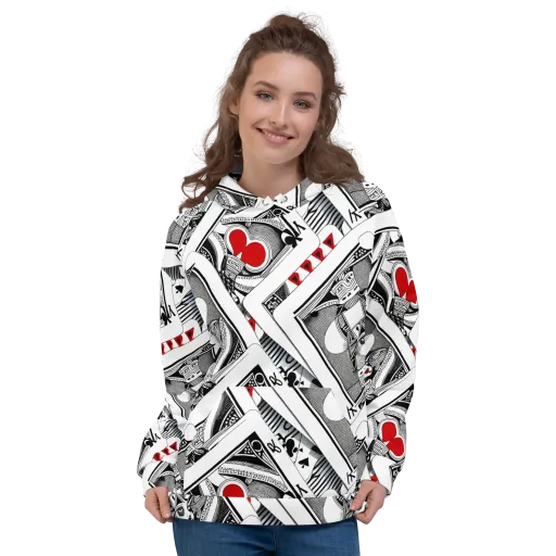 Fashion Print, By Carl Rahl on a Hoodie
