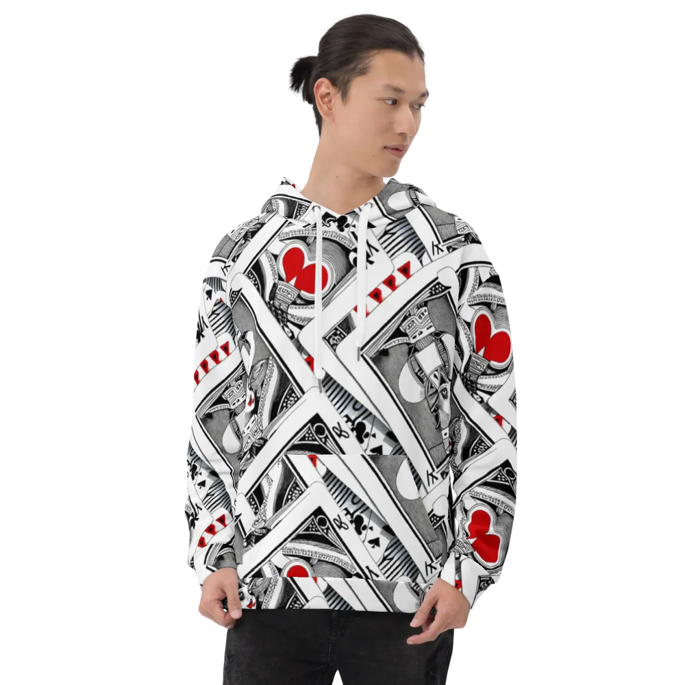 Fashion Print, By Carl Rahl on Hoodie — Front