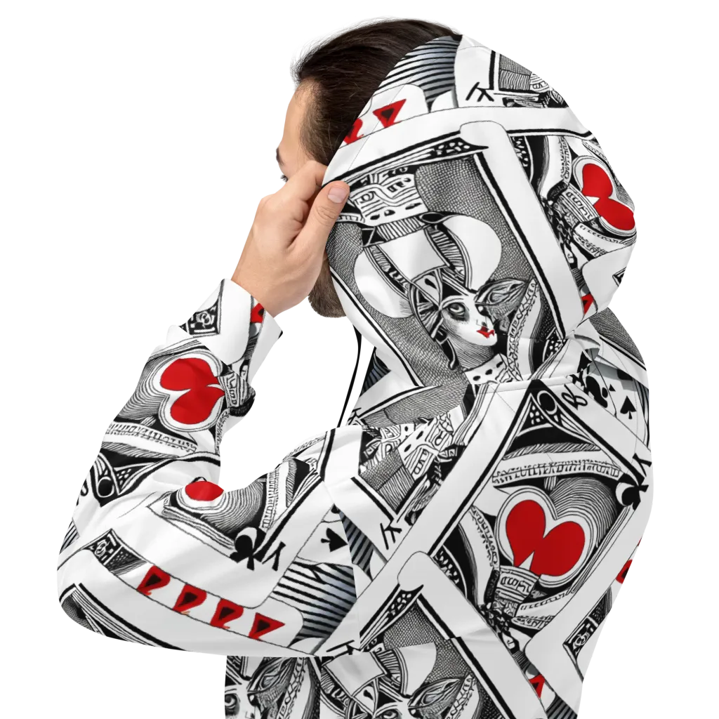 Fashion Print, By Carl Rahl on Hoodie — Back