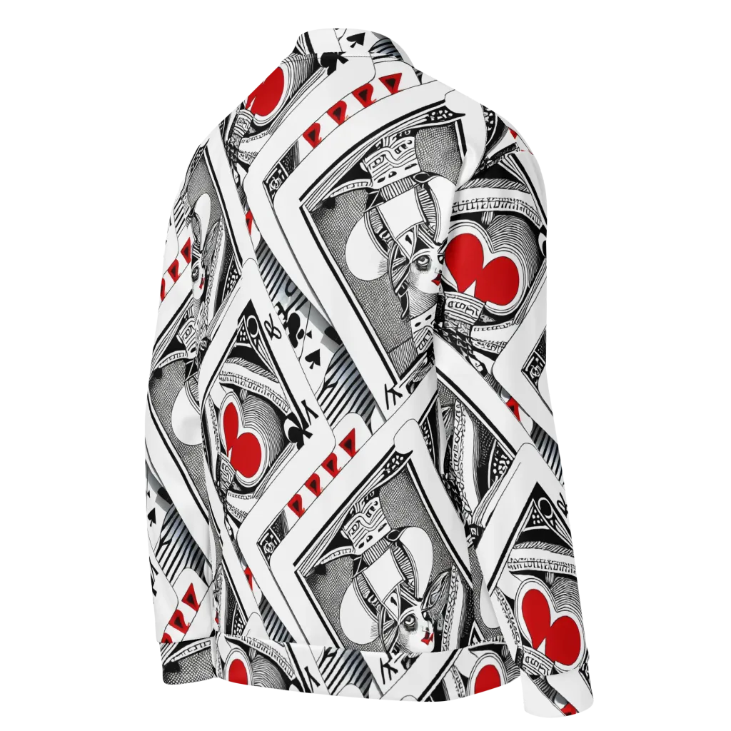 Fashion Print, By Carl Rahl on Bomber Jacket — Right Back