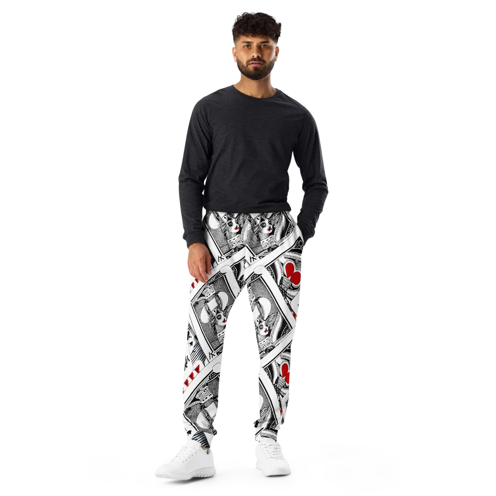 Fashion Print, By Carl Rahl on Men's Joggers — Front