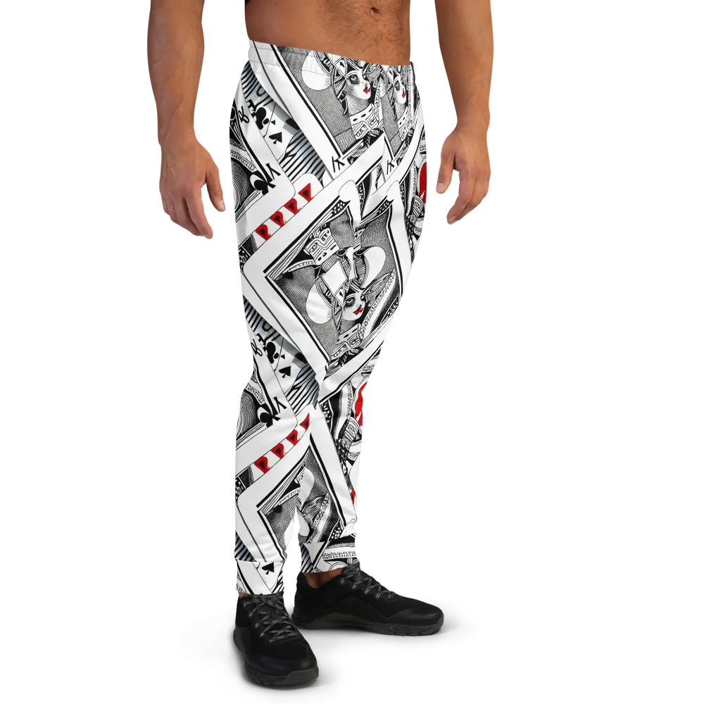 Fashion Print, By Carl Rahl on Men's Joggers — Right
