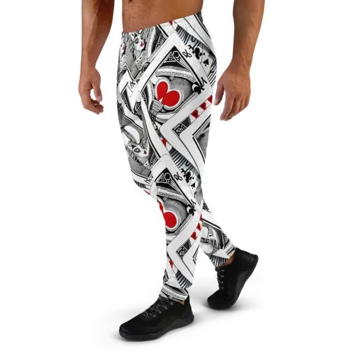 Fashion Print, By Carl Rahl on a Men's Joggers