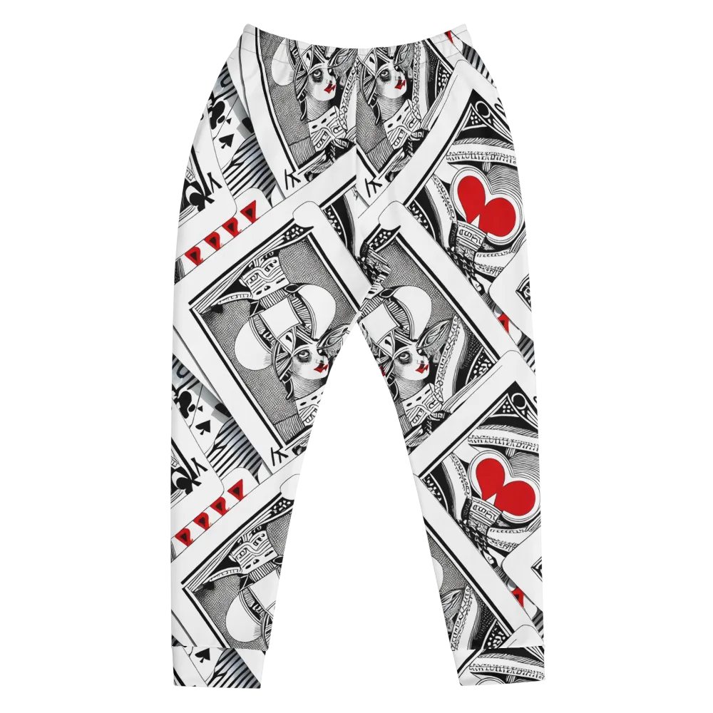 Fashion Print, By Carl Rahl on Men's Joggers — Front
