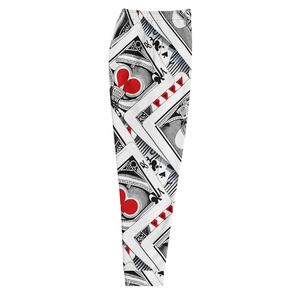 Fashion Print, By Carl Rahl on Men's Joggers — Right