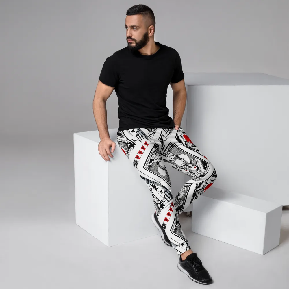 Fashion Print, By Carl Rahl on Men's Joggers — Right
