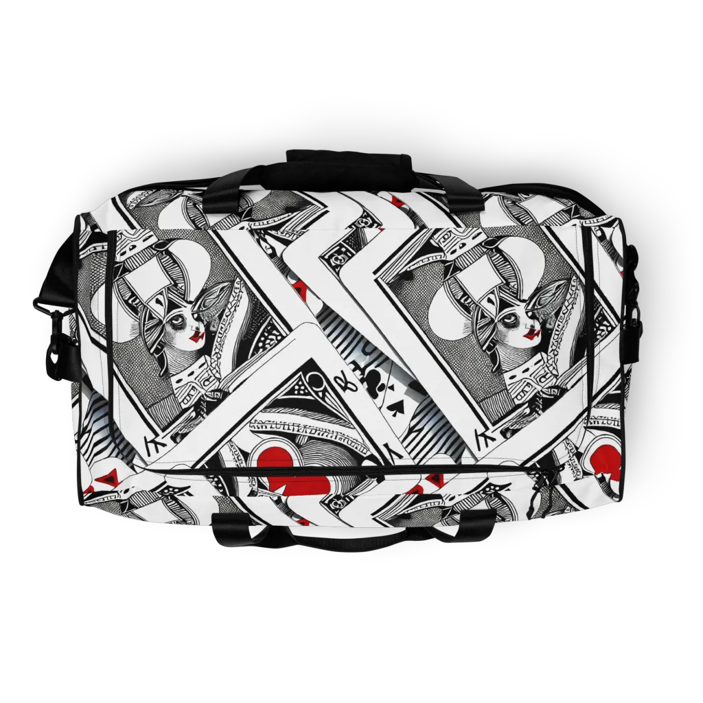 Fashion Print, By Carl Rahl on Duffle Bag — Top