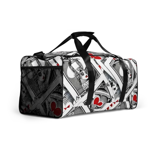 Fashion Print, By Carl Rahl on a Duffle Bag