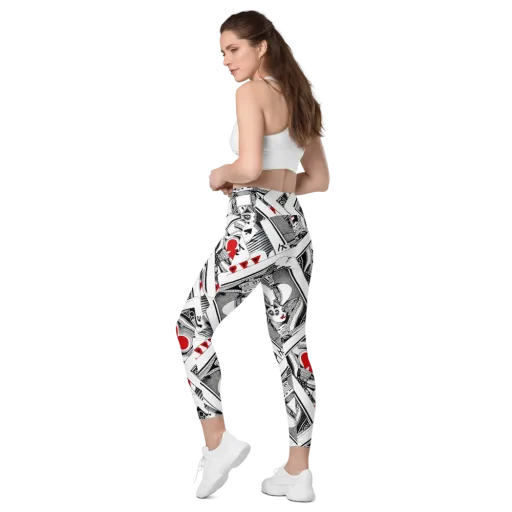 Fashion Print, By Carl Rahl on a Leggings with Pockets