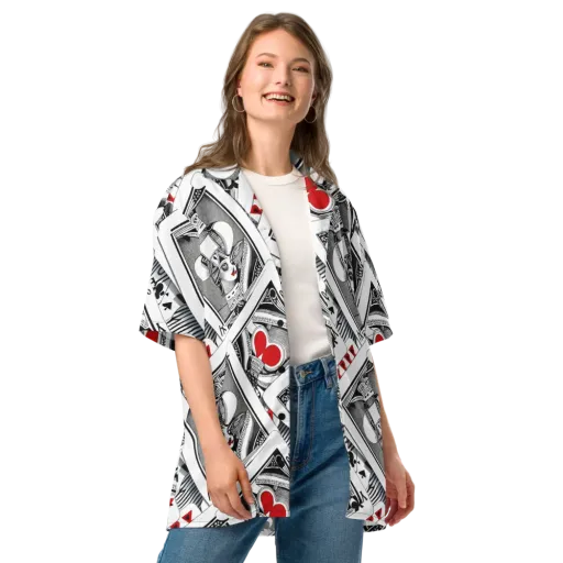 Fashion Print, By Carl Rahl on a Button Shirt