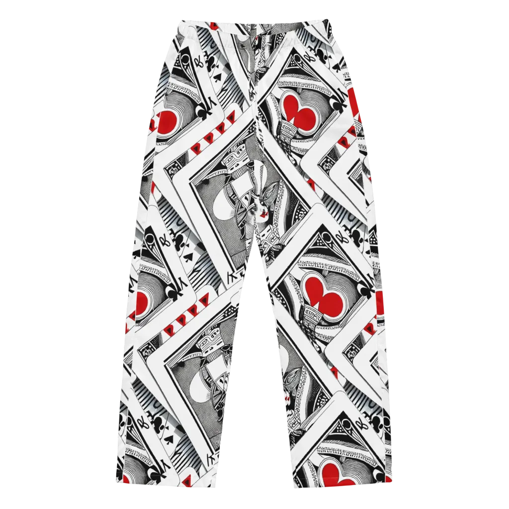 Fashion Print, By Carl Rahl on Women's Pajama Pants — Front