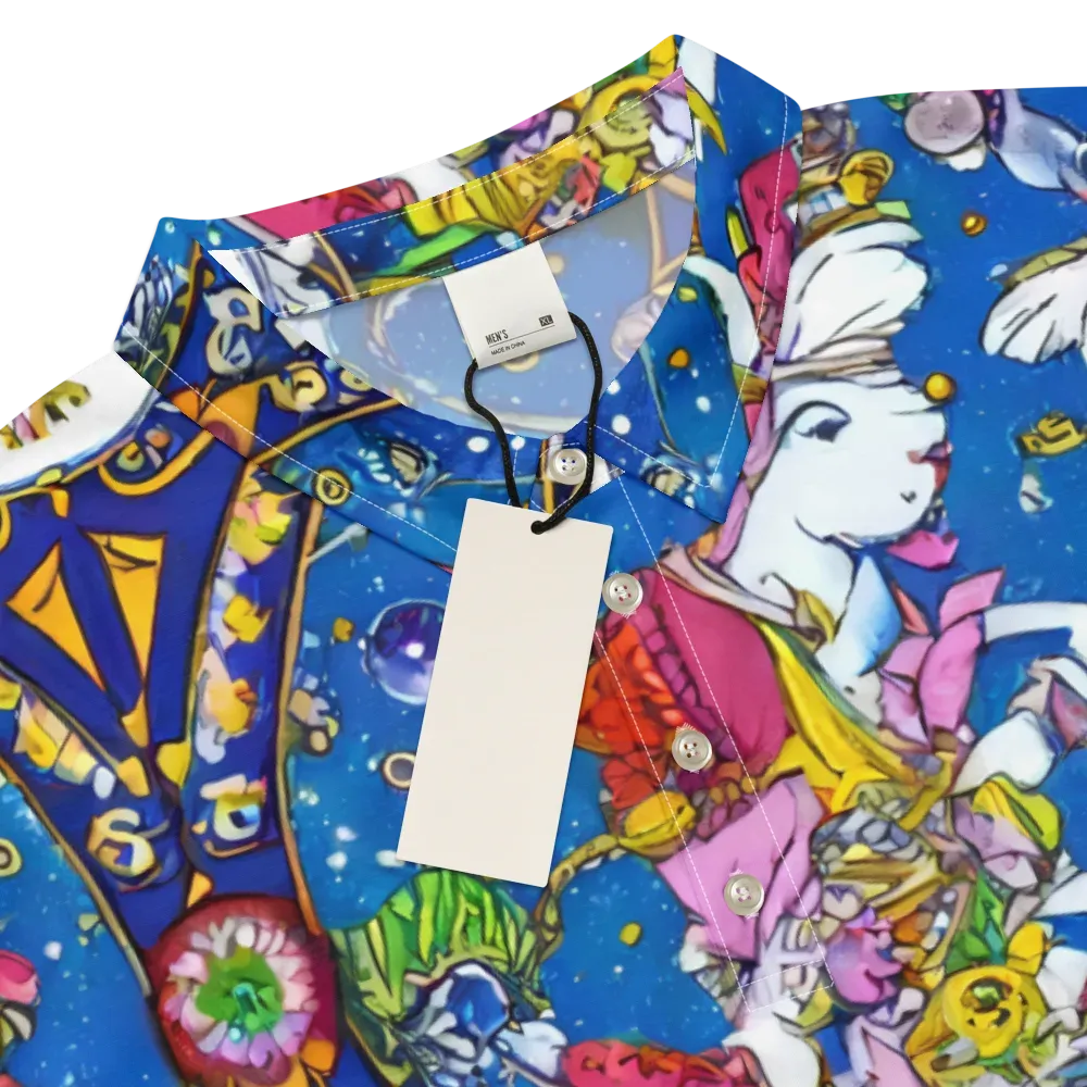 Galactic Masquerade on Men's Slim Fit Polo Shirt — Product details