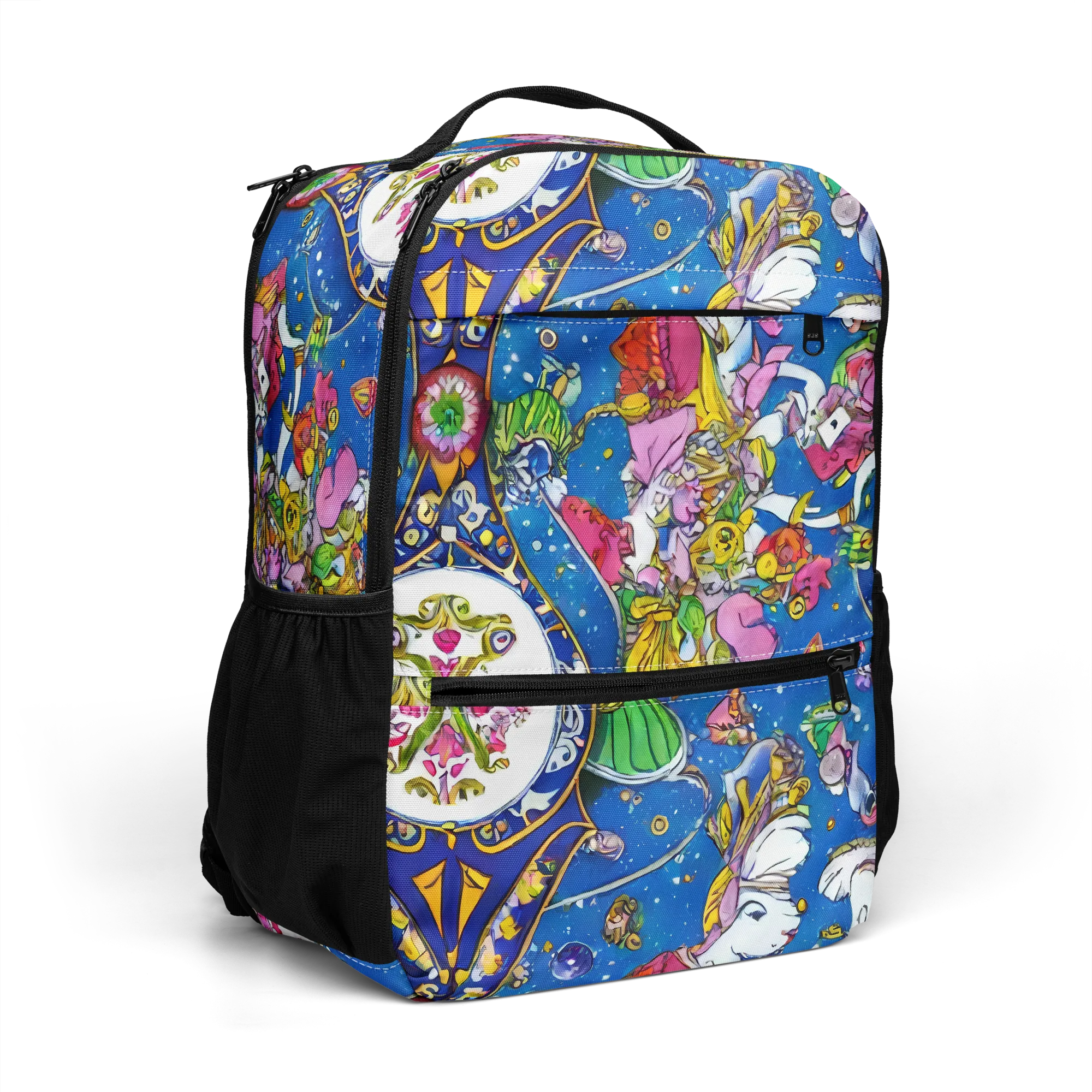 Galactic Masquerade on Utility Backpack — Right Front