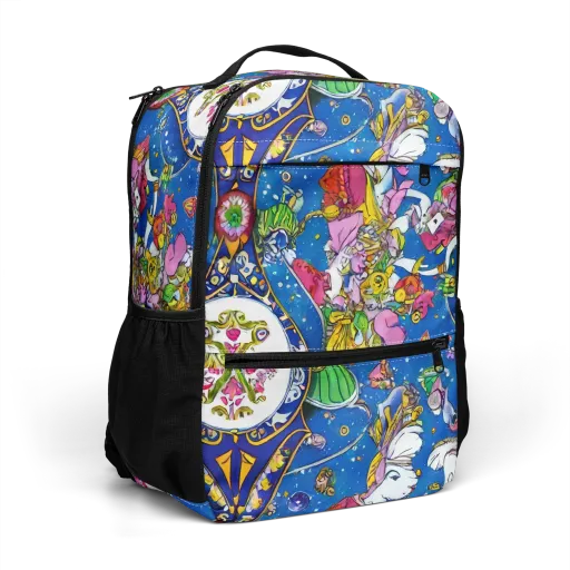 Galactic Masquerade on a Utility Backpack