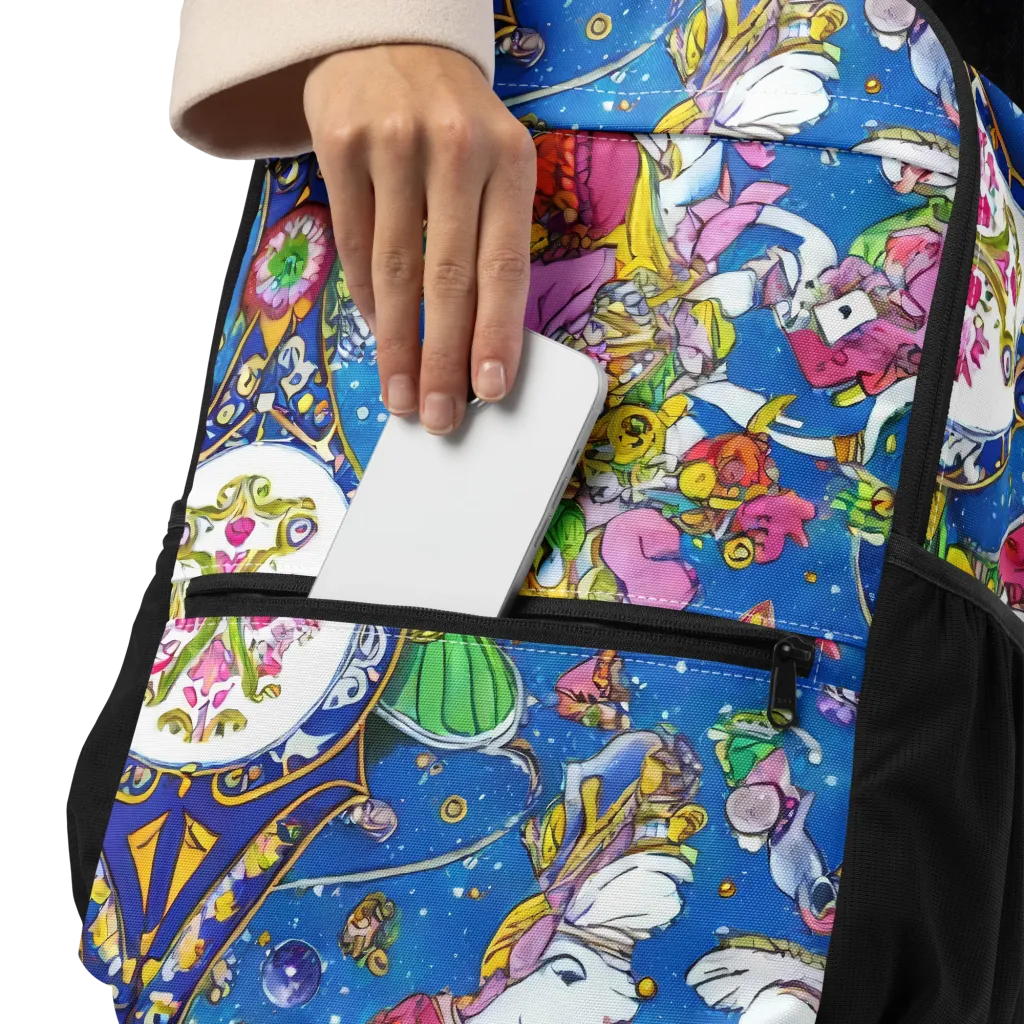 Galactic Masquerade on Utility Backpack — Product details