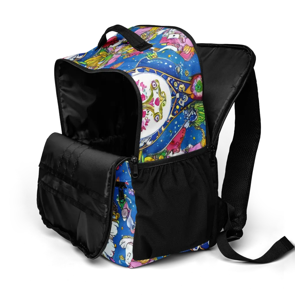 Galactic Masquerade on Utility Backpack — Product details 2