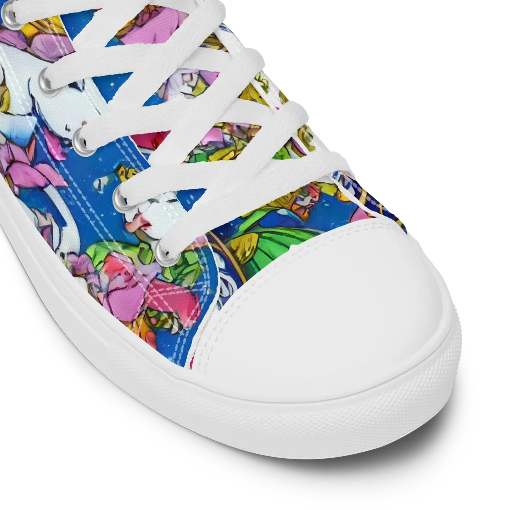 Galactic Masquerade on Women's High Top Canvas Shoes — Product details