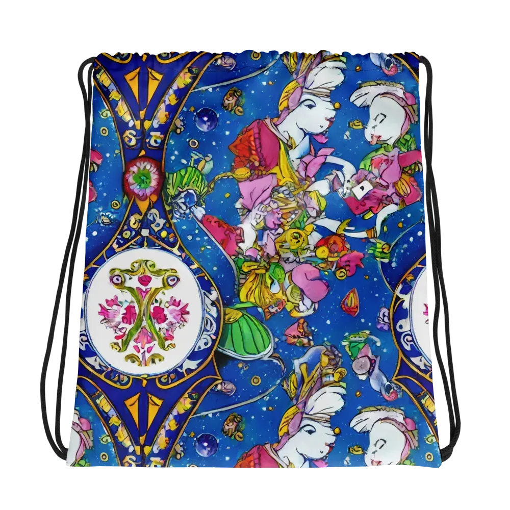 Galactic Masquerade on Drawstring Bag — Photo
