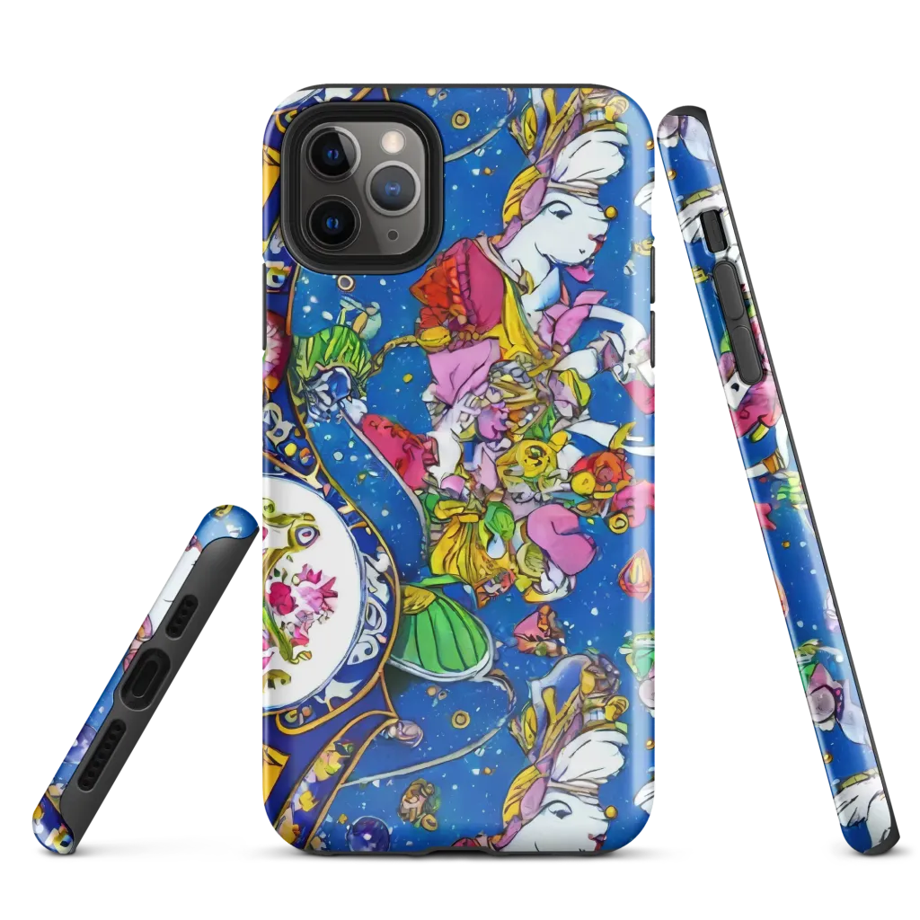 Galactic Masquerade on Tough Case for iPhone® — Front