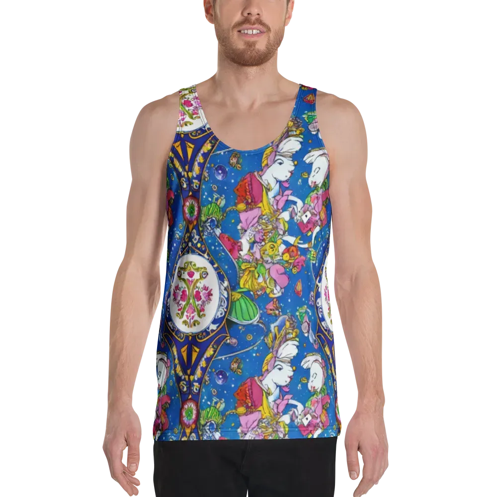 Galactic Masquerade on Men's Tank Top — Front