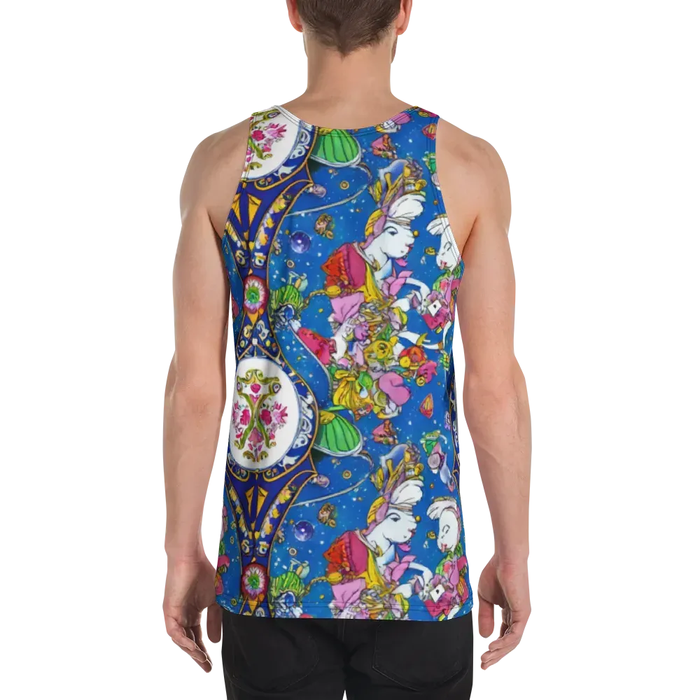 Galactic Masquerade on Men's Tank Top — Back