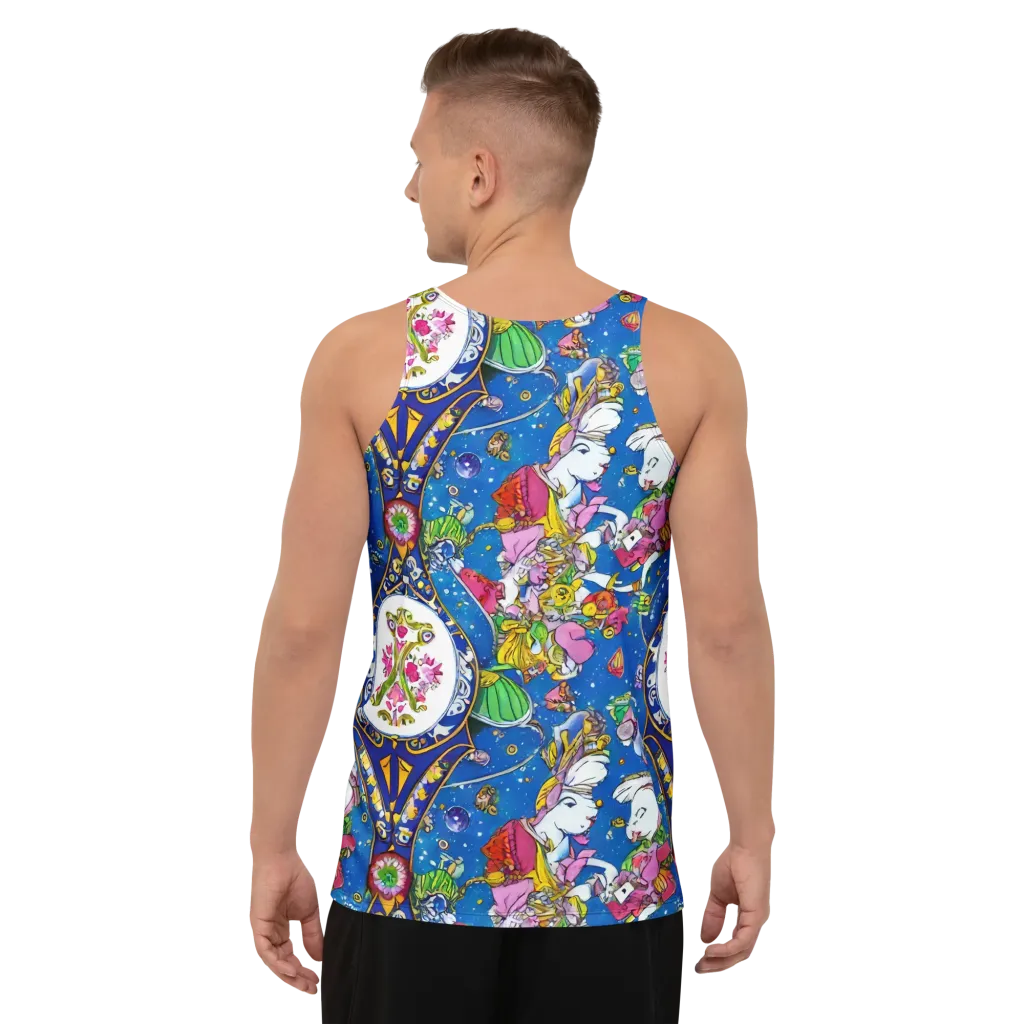 Galactic Masquerade on Men's Tank Top — Back