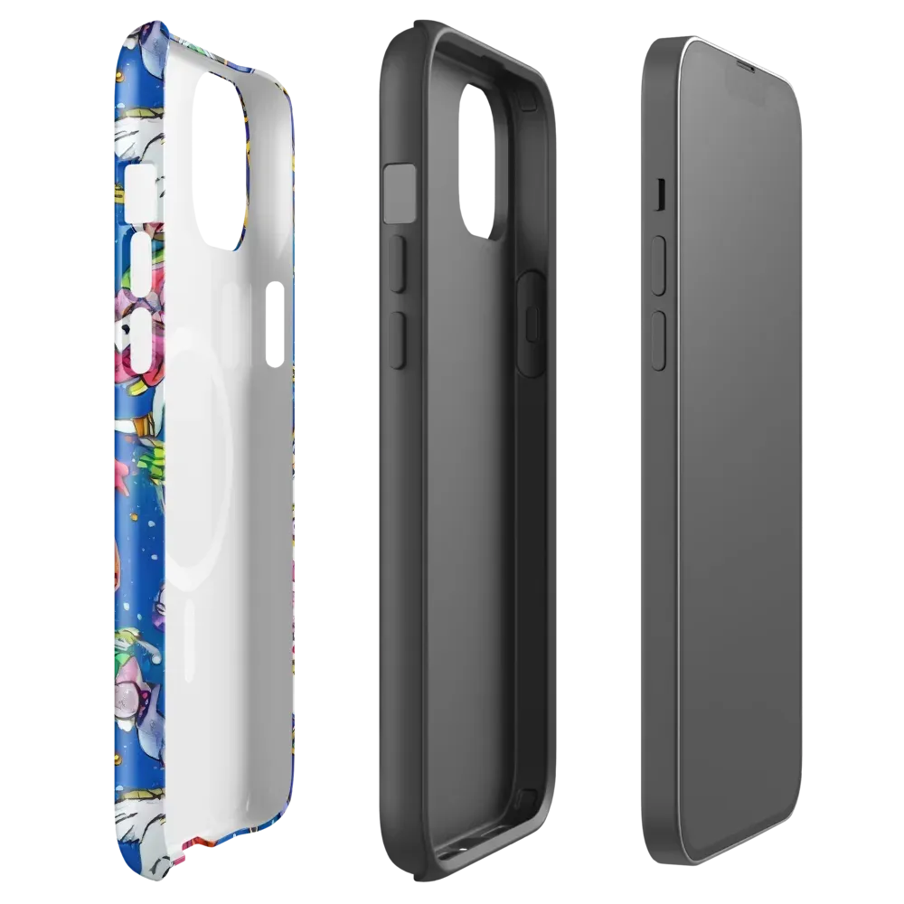 Galactic Masquerade on MagSafe Tough Case for iPhone® — Front