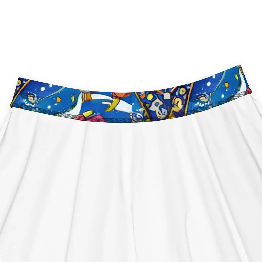 Galactic Masquerade on Skater Skirt — Product details