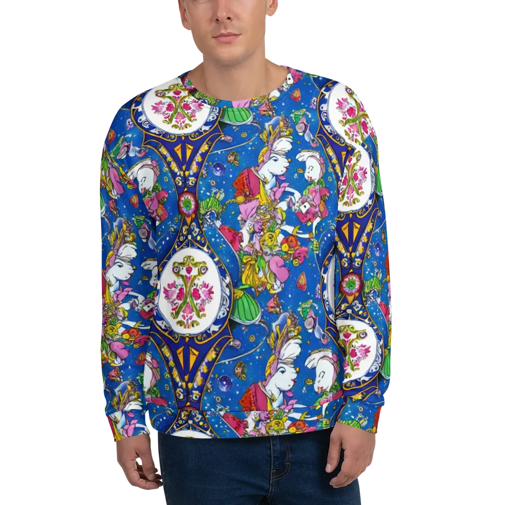Galactic Masquerade on Sweatshirt — Front