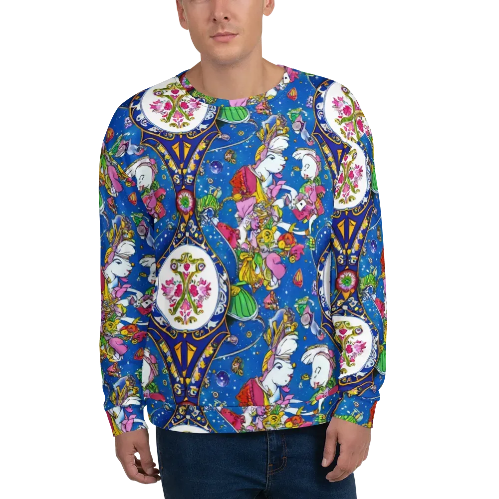 Galactic Masquerade on Sweatshirt — Front