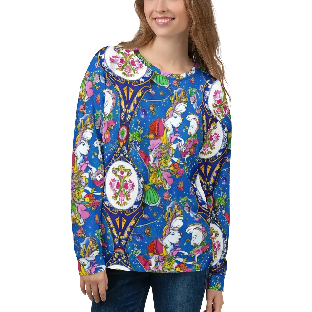Galactic Masquerade on Sweatshirt — Front