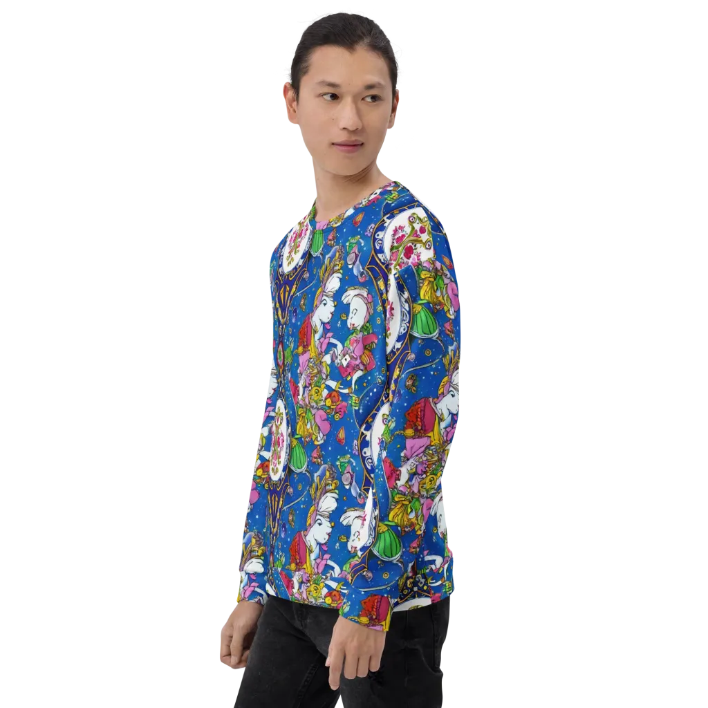 Galactic Masquerade on Sweatshirt — Left Front