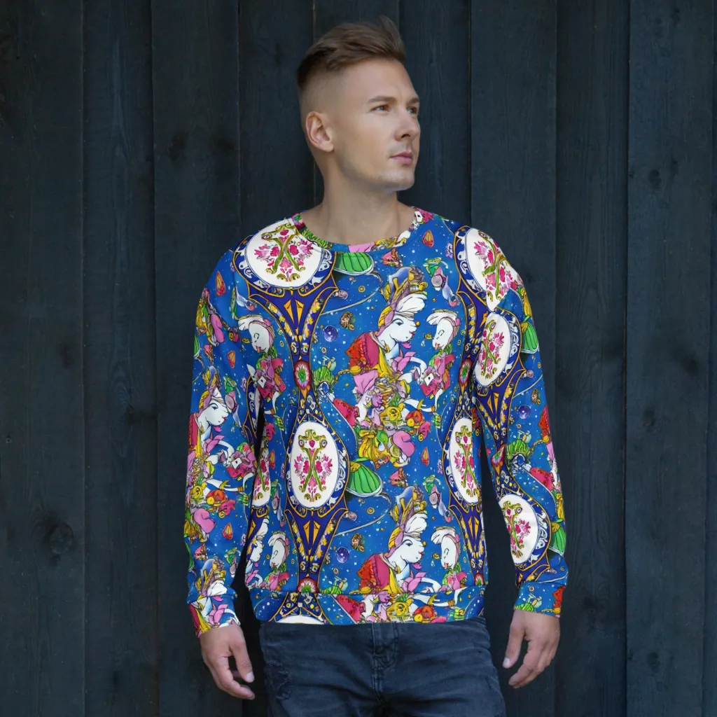 Galactic Masquerade on Sweatshirt — Front