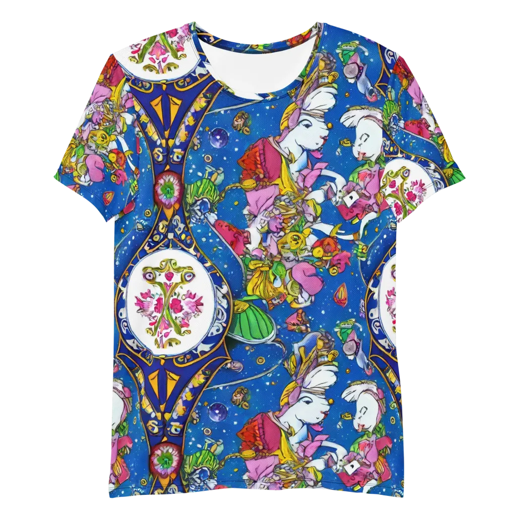 Galactic Masquerade on Men's Athletic T-Shirt — Front