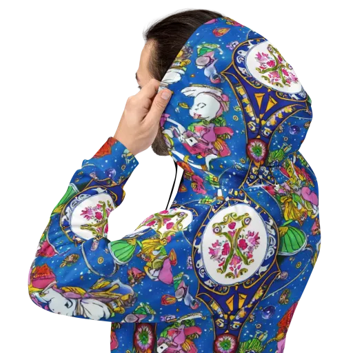Galactic Masquerade on a Hoodie
