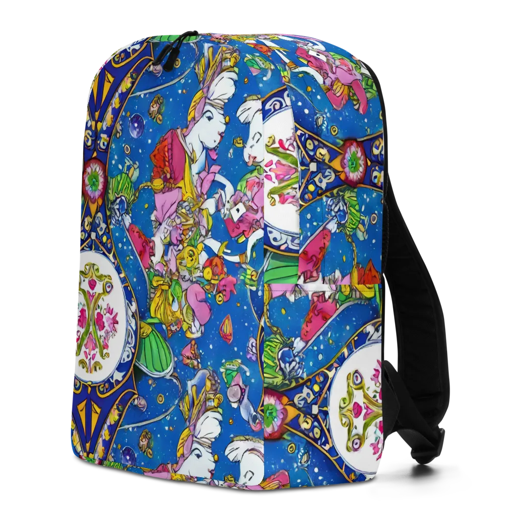 Galactic Masquerade on Minimalist Backpack — Left