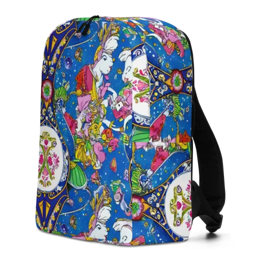 Galactic Masquerade on a Minimalist Backpack