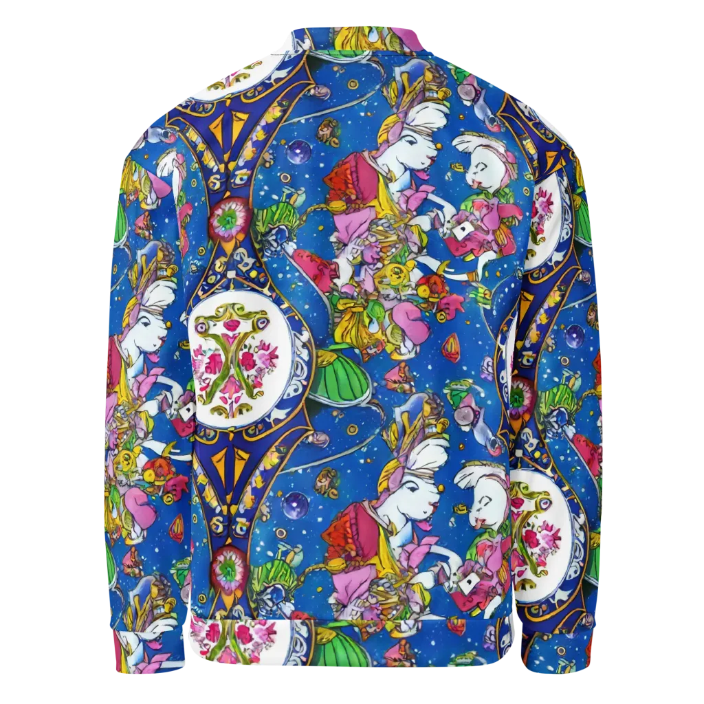 Galactic Masquerade on Bomber Jacket — Back