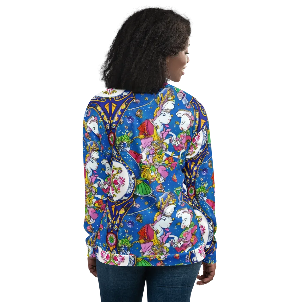 Galactic Masquerade on Bomber Jacket — Back