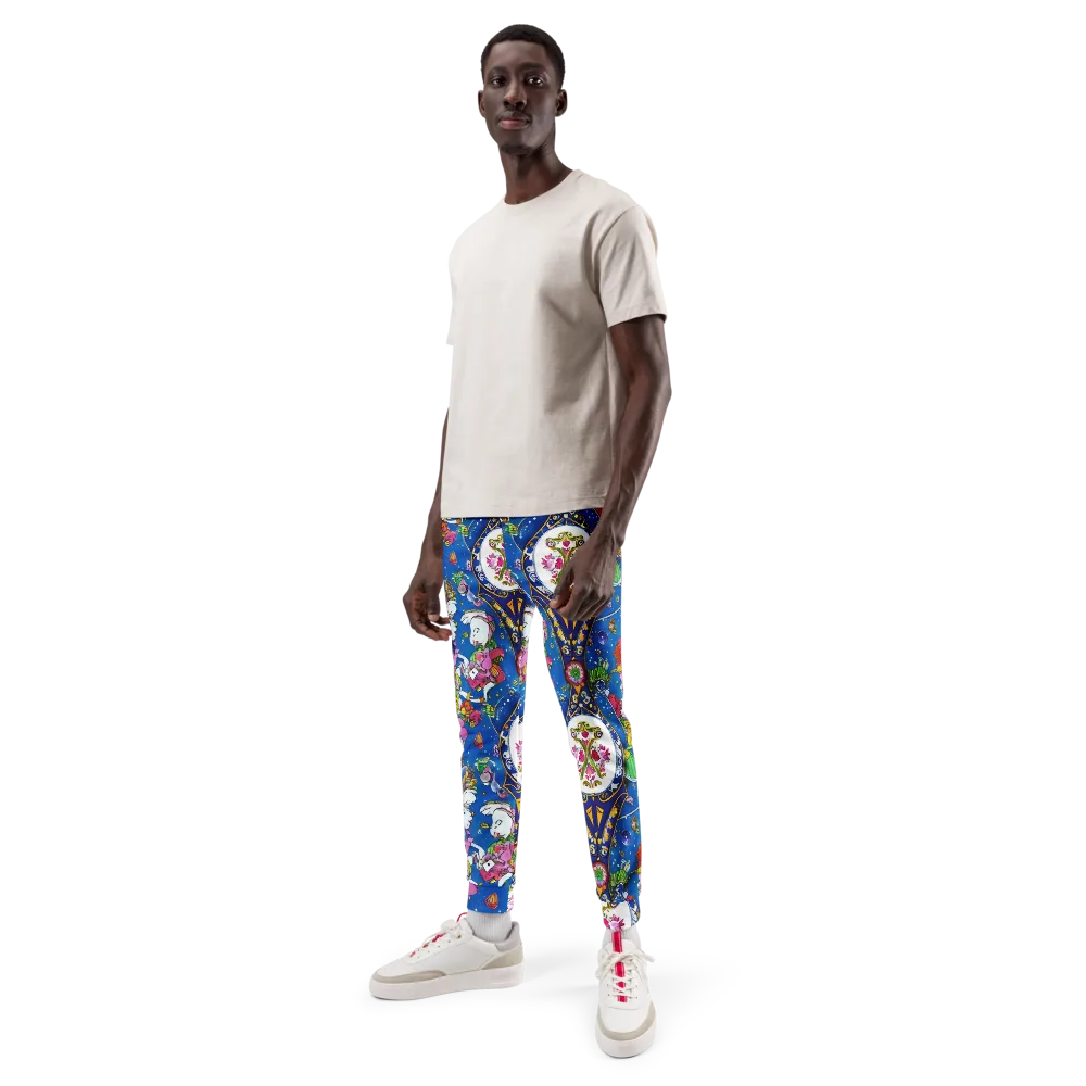 Galactic Masquerade on Men's Joggers — Front